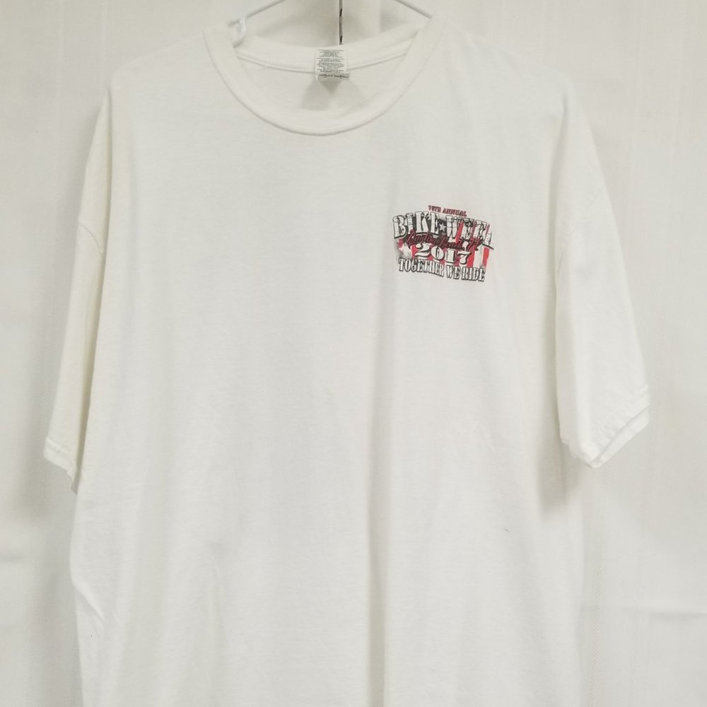 2XL White 2017 Bike Week T-Shirt